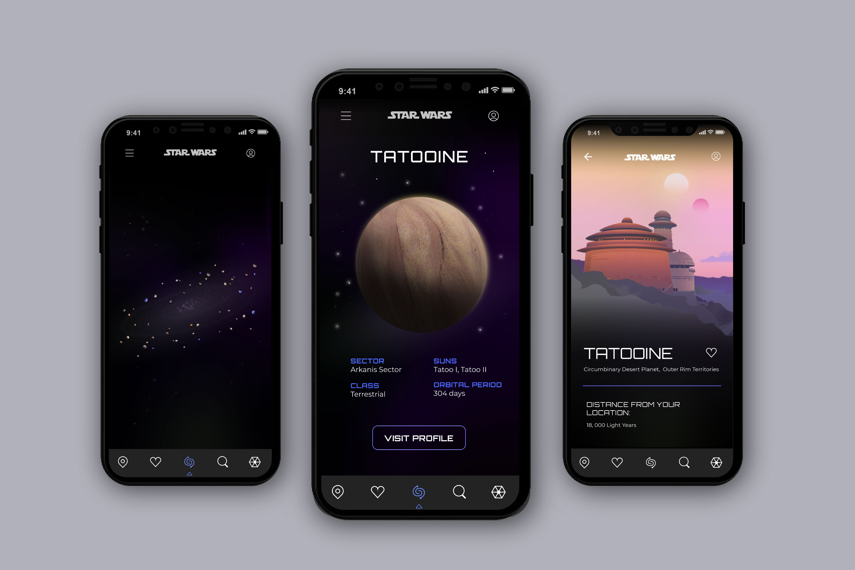 Image of the Galaxy App